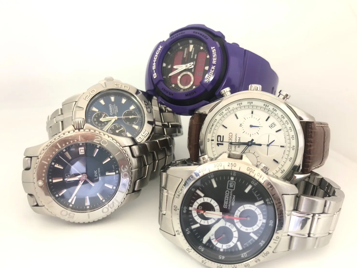 タグホイヤーなどのブランド時計を買取させていただきました！