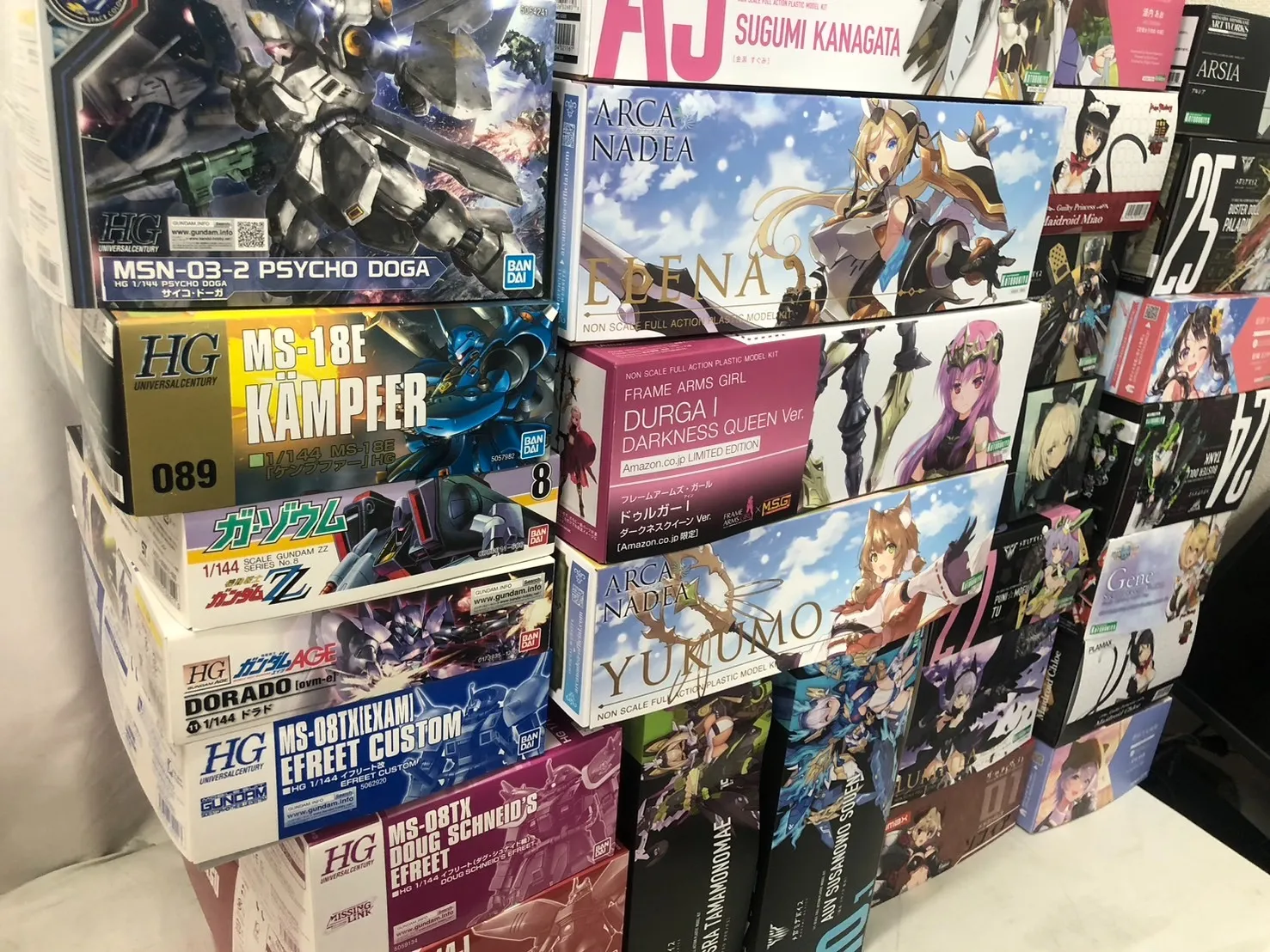 ガンプラなどを多数買い取りました！